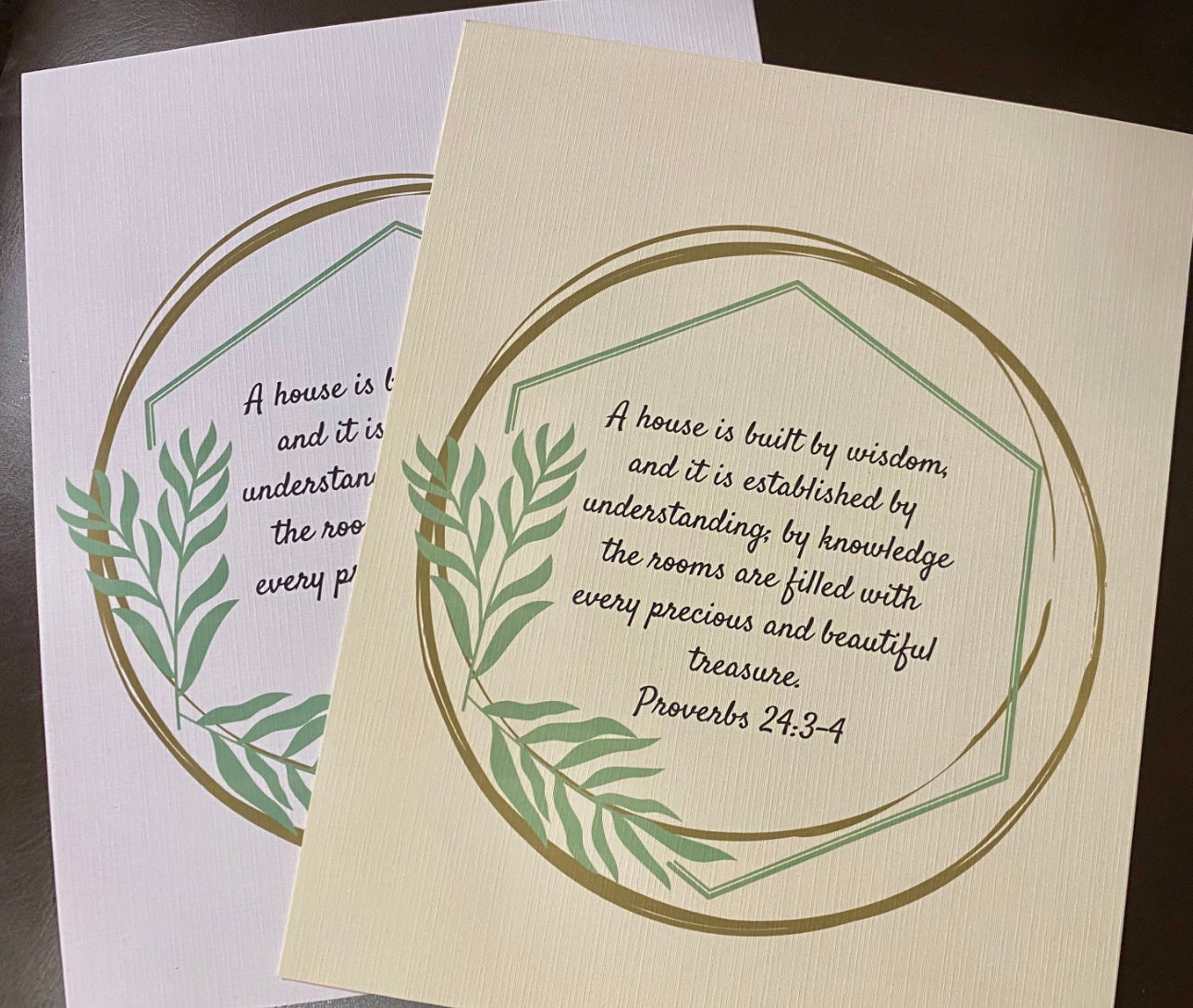 Cherished Home 8 x 10 Wall/Table Art