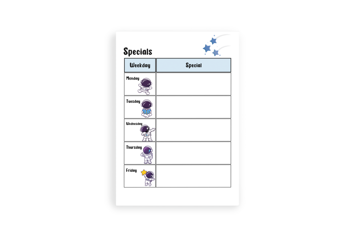 Personalized Out of this World Planner for Teachers