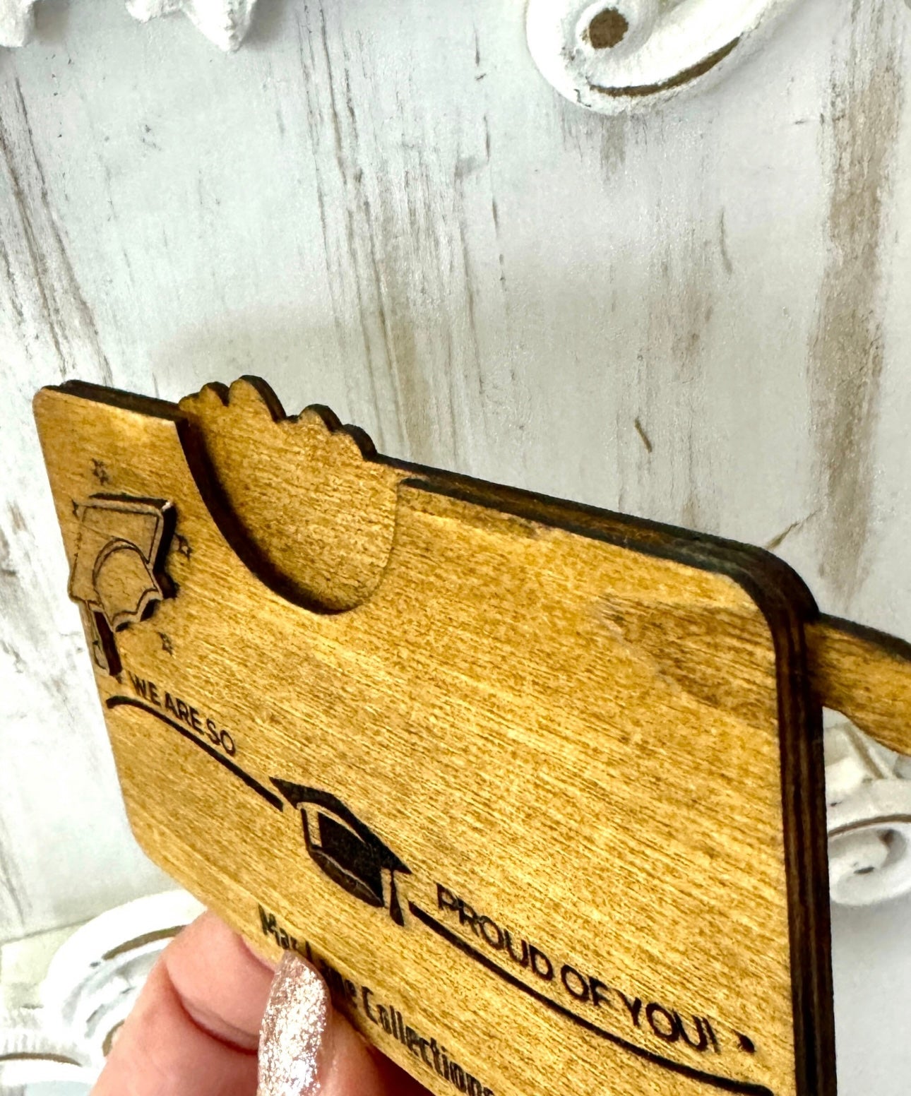 Custom Graduation Gift Card Holder