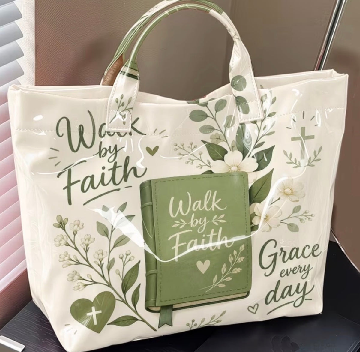 Bible Study Tote Bag/Handbag Large Capacity Ladies Handbag