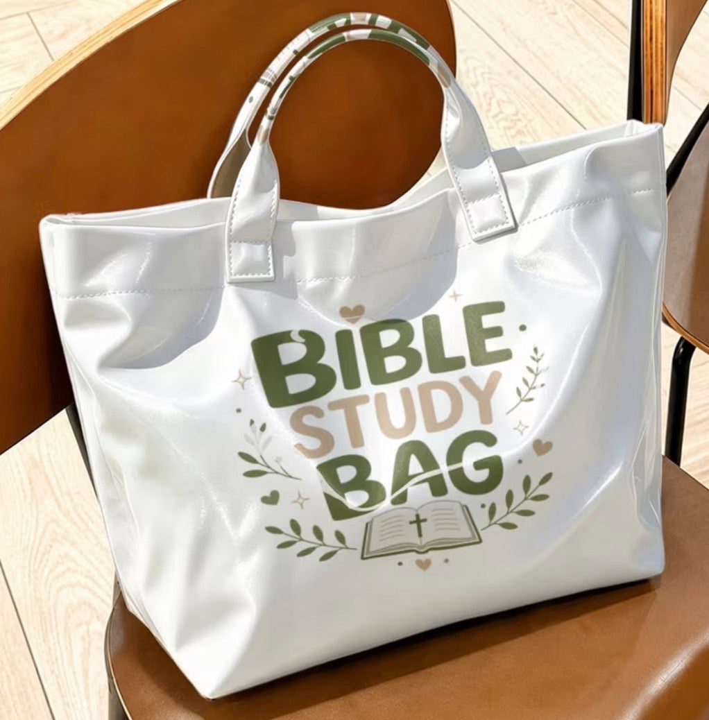 Bible Study Tote Bag/Handbag Large Capacity Ladies Handbag