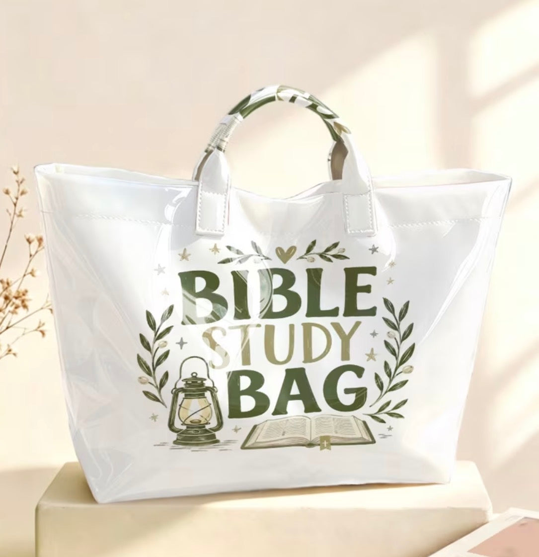 Bible Study Tote Bag/Handbag Large Capacity Ladies Handbag