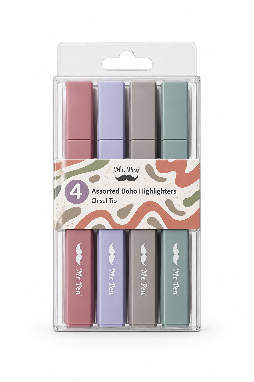 Chisel Tip Highlighters 4-Pack