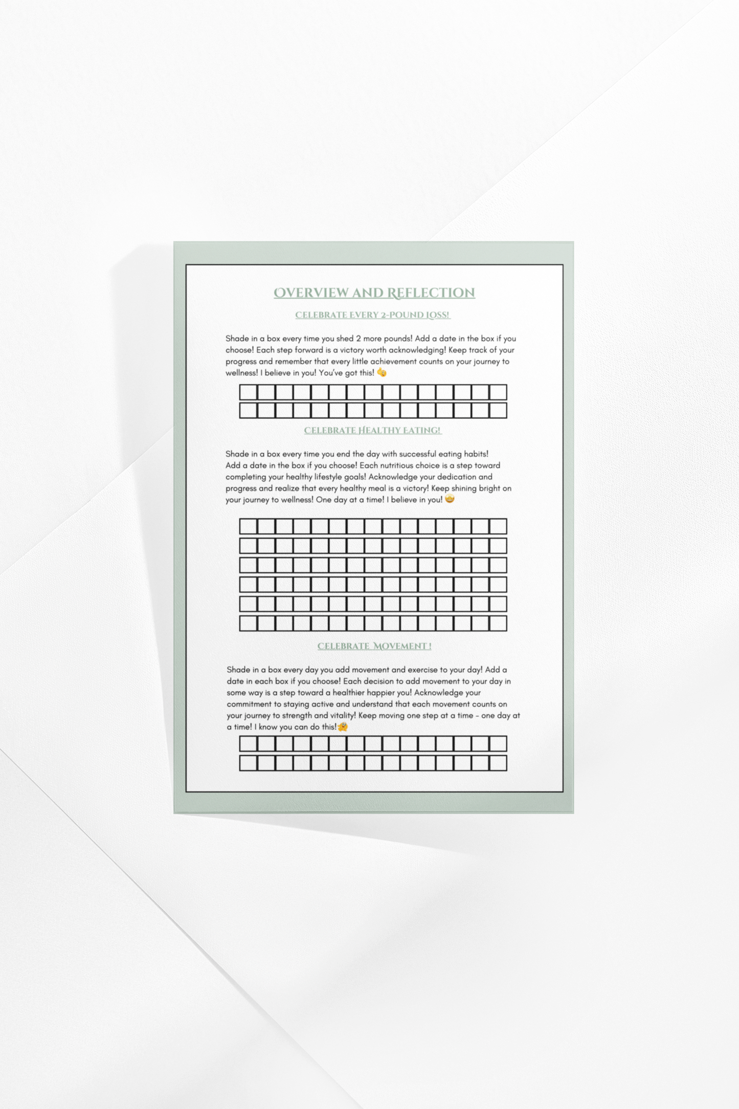 Healthy Lifestyle Tracker Notebook for Self-Care & Spiritual Growth Tracker for Weight Control and Healthy Living Personalizable Christian