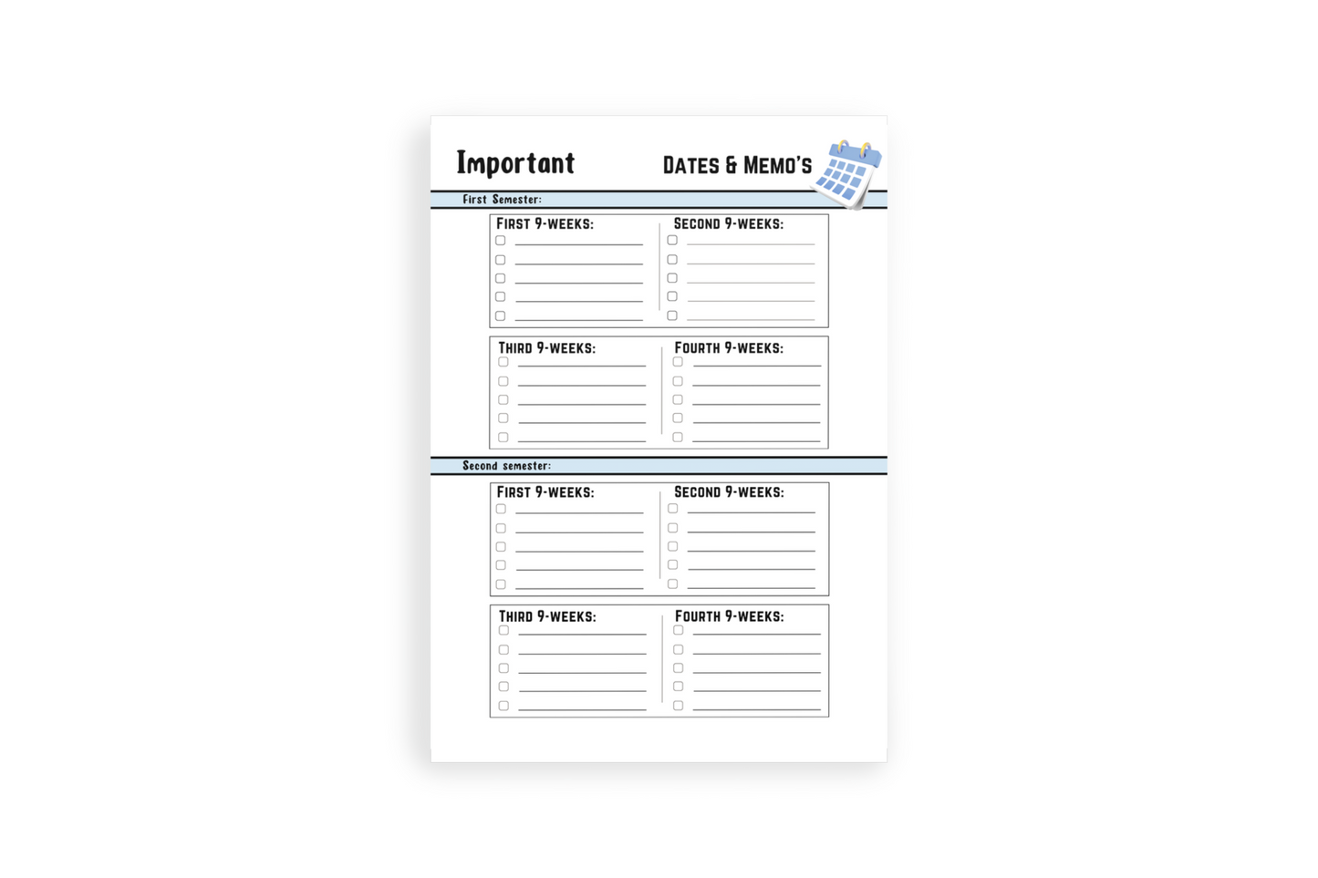 Personalized Out of this World Planner for Teachers