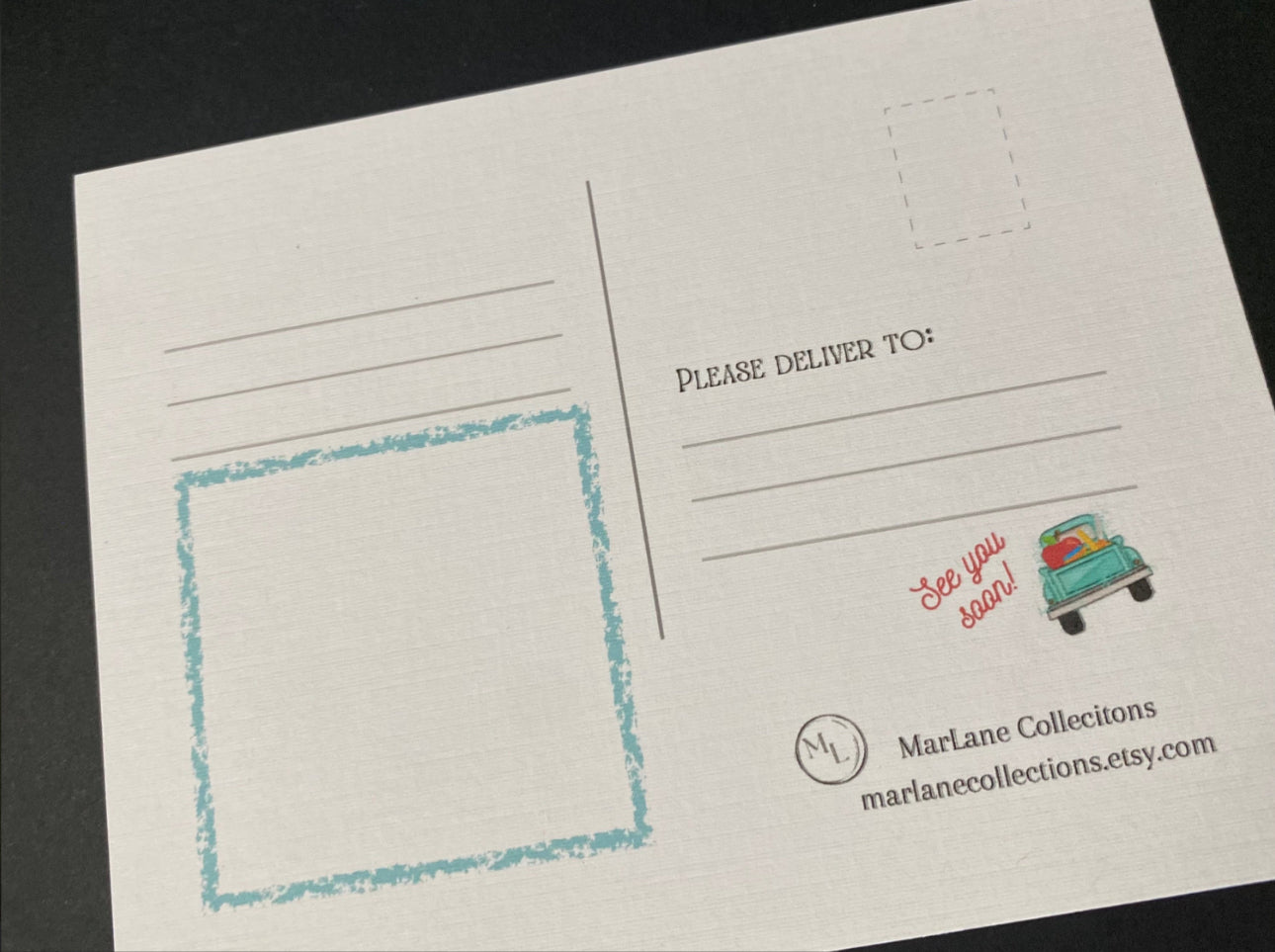 Back To School Personalizable Postcards