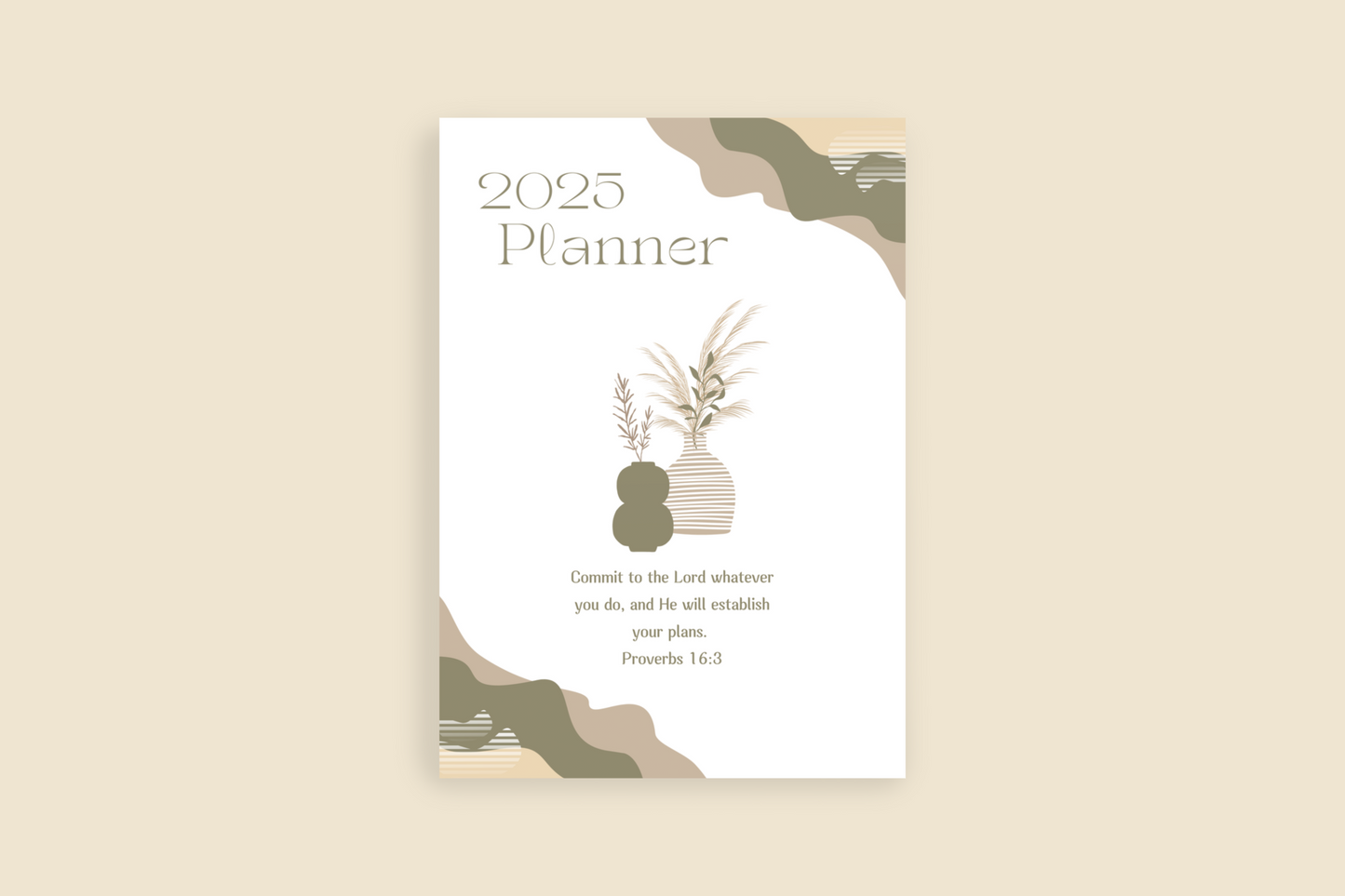 2025 Personalizable Yearly Boho Planner, Monthly, Weekly  Planner Gift for Mom Weekly Planner for Students Monthly Agenda Notebook for Dad