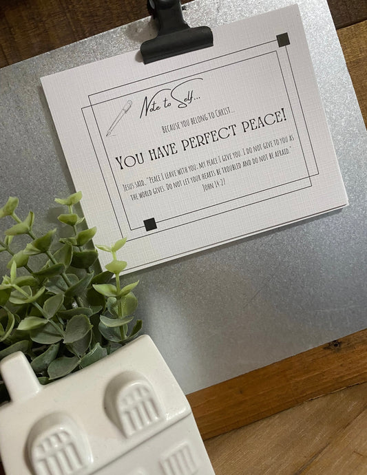 Note to Self Scripture Cards