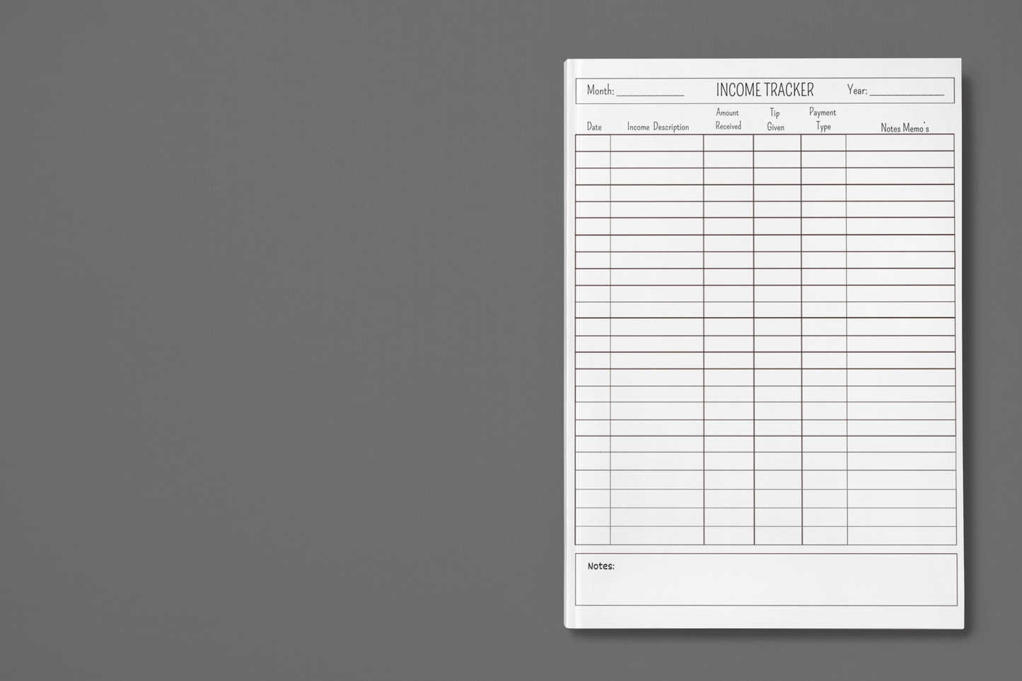 Personalizable 52 Week Appointment Planner