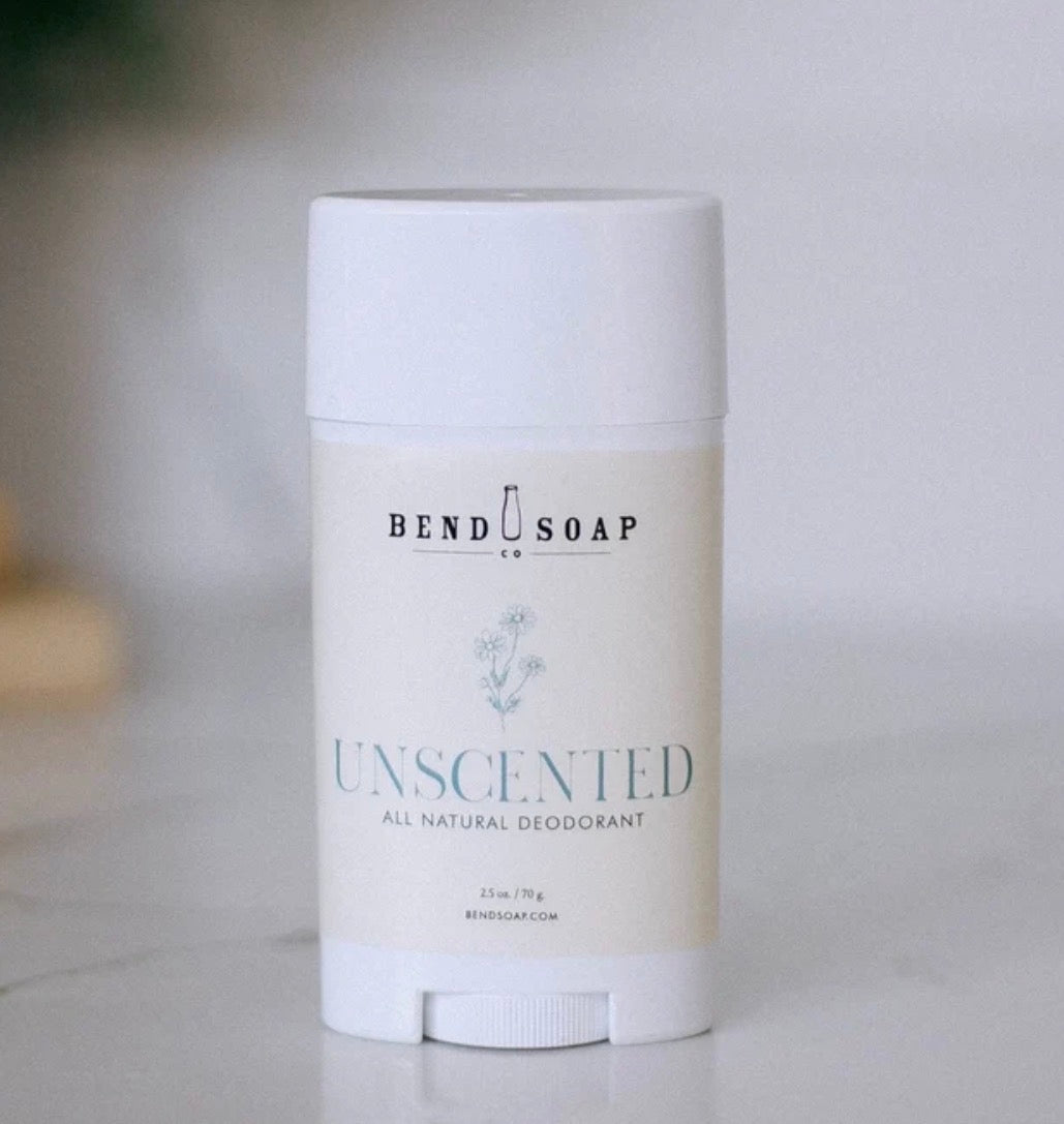 Bend Soap Unscented Deodorant with Magnesium