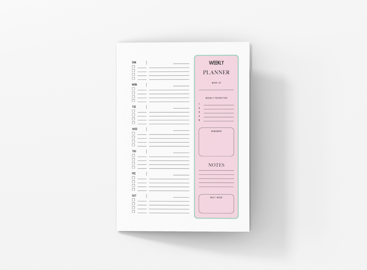 2025 Personalizable Yearly Planner, 2 Page Spread Monthly Calendar, Weekly Planner Gift for Mom Monthly Agenda for Students