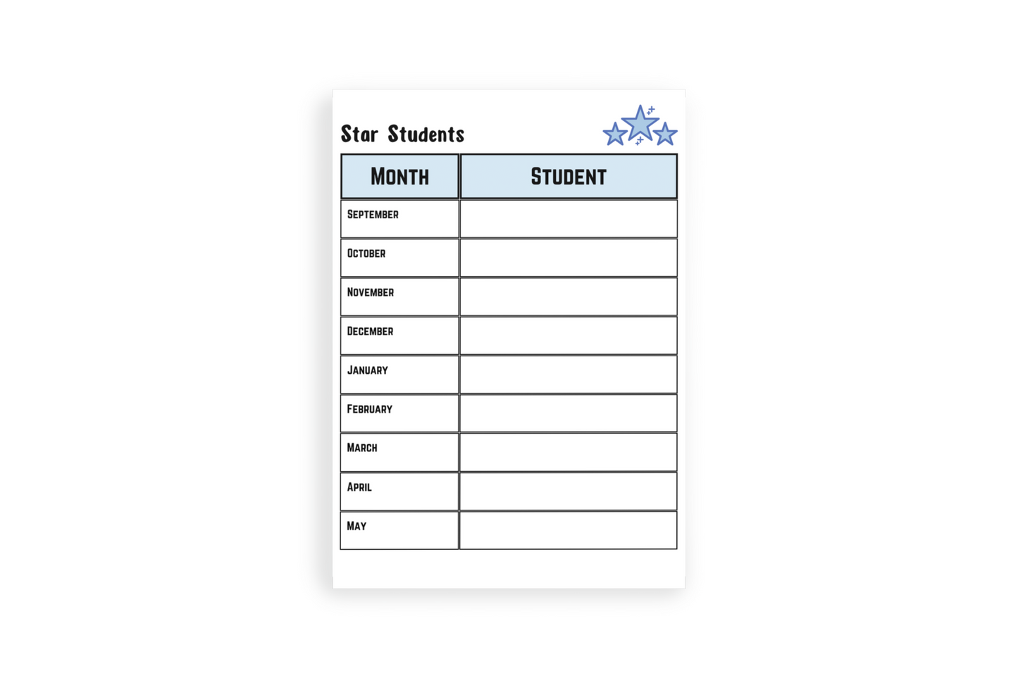 Personalized Out of this World Planner for Teachers