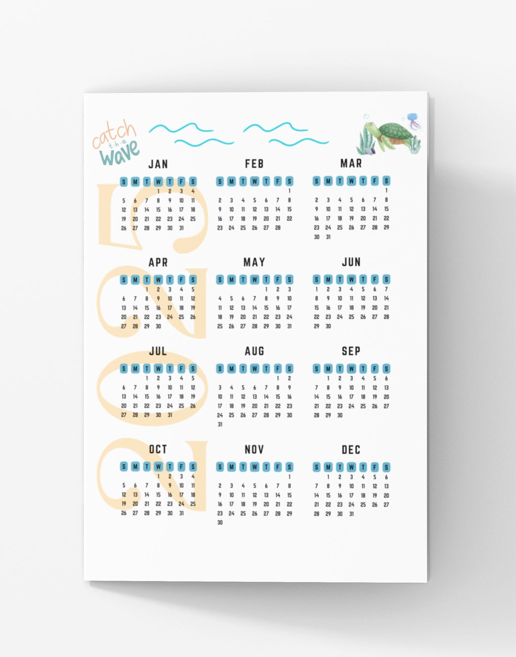 Personalized Under The Sea Planner for Teachers Plan Book for Education