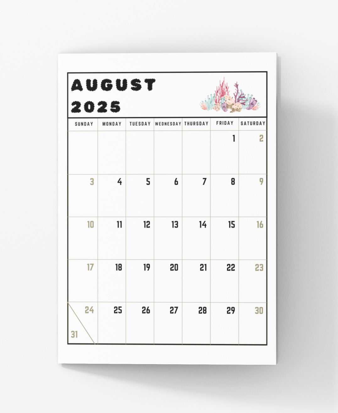 Personalized Under The Sea Planner for Teachers Plan Book for Education