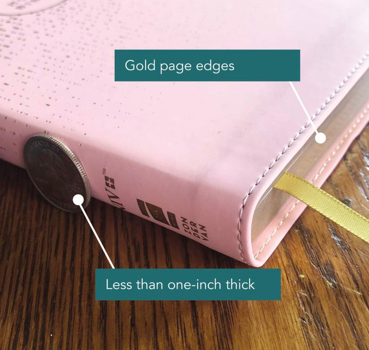 NIV Bible for Teens, Pink, Red Letter