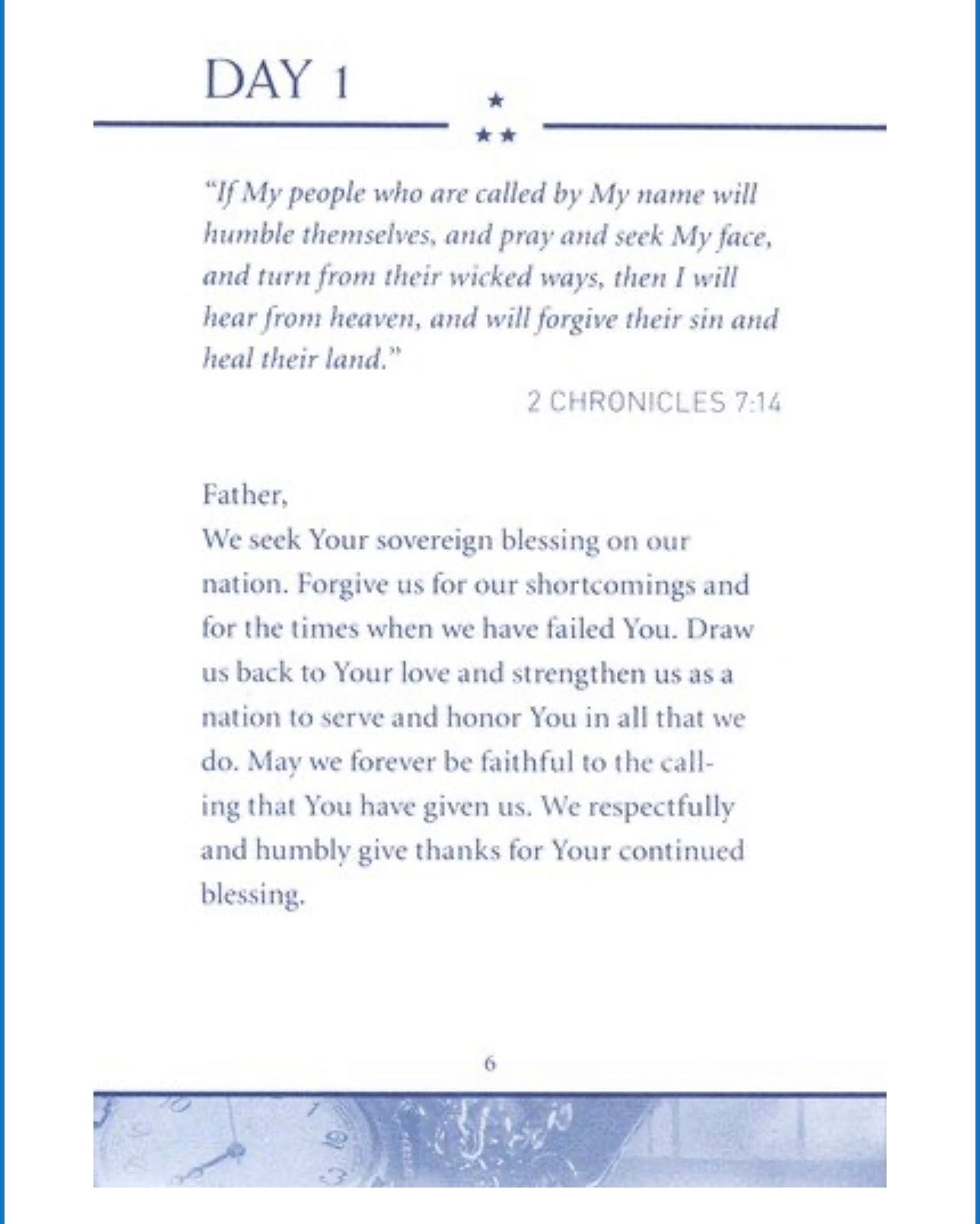 If My People: A 40-Day Prayer Guide for Our Nation--Booklet