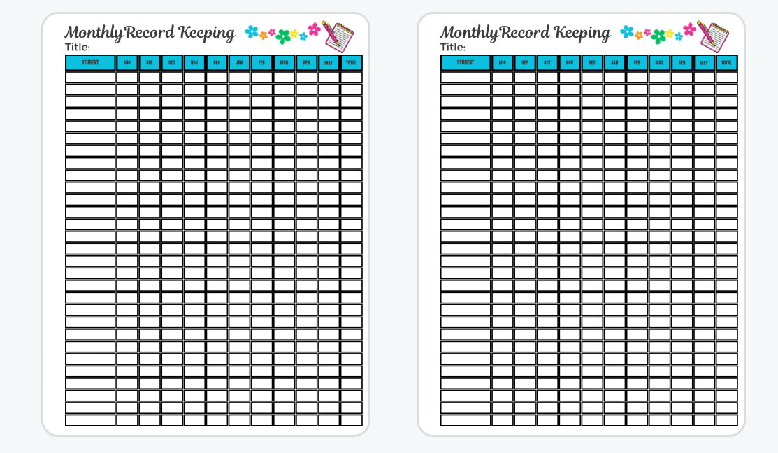 Power~To~Flower Teacher Planner