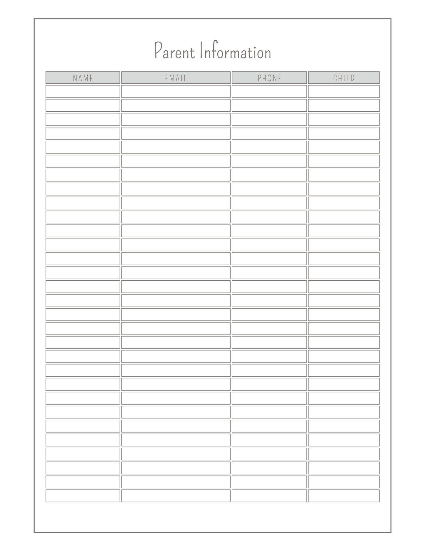 Teacher Planner