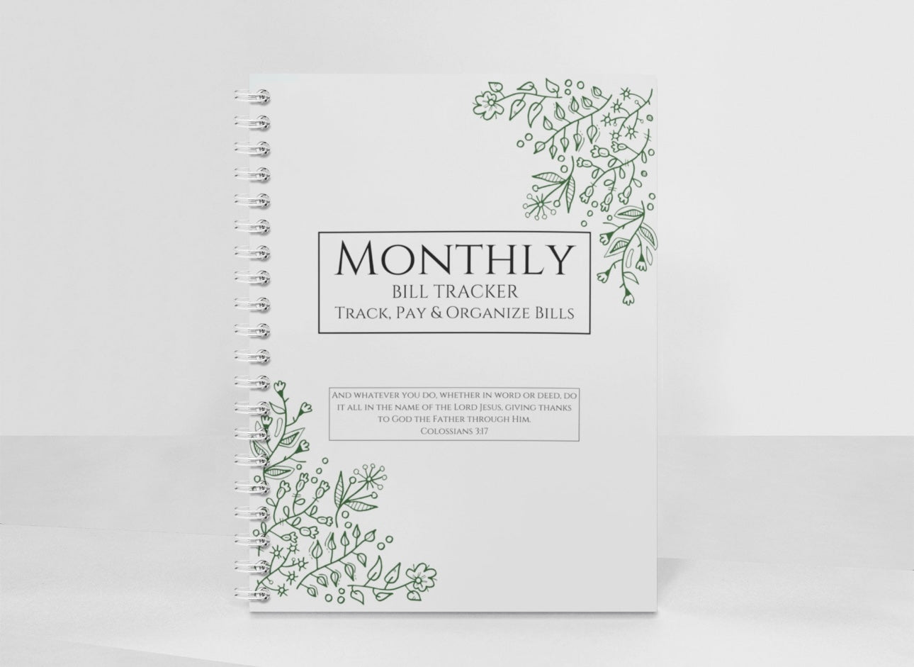 Personalizable Monthly Bill Tracker