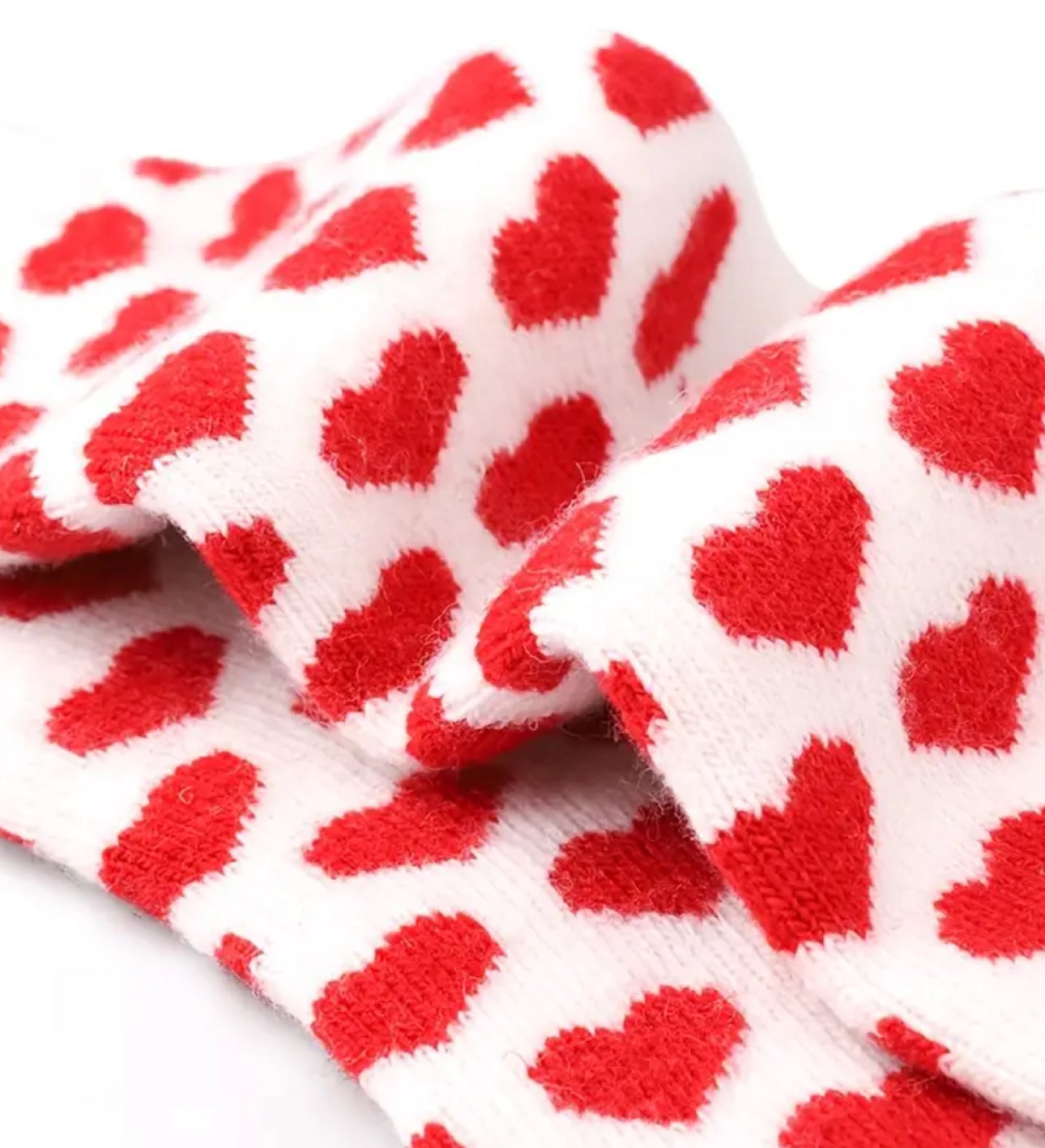 Socks with Heart - Soft Comfy andTrendy Socks One Size Fits Most