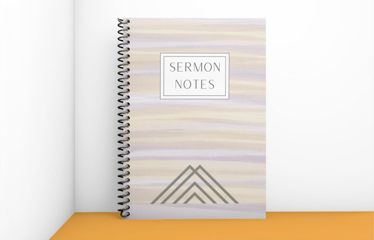 Sermon Notes Notebook