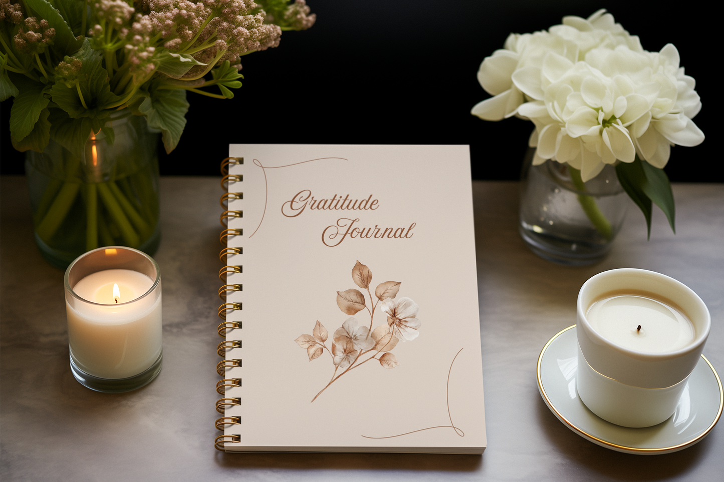 Gratitude Journal Gift Christian Spiral Notebook Gratitude Journal Faith Based Gift  Thankful Notebook For Her Daily Journal