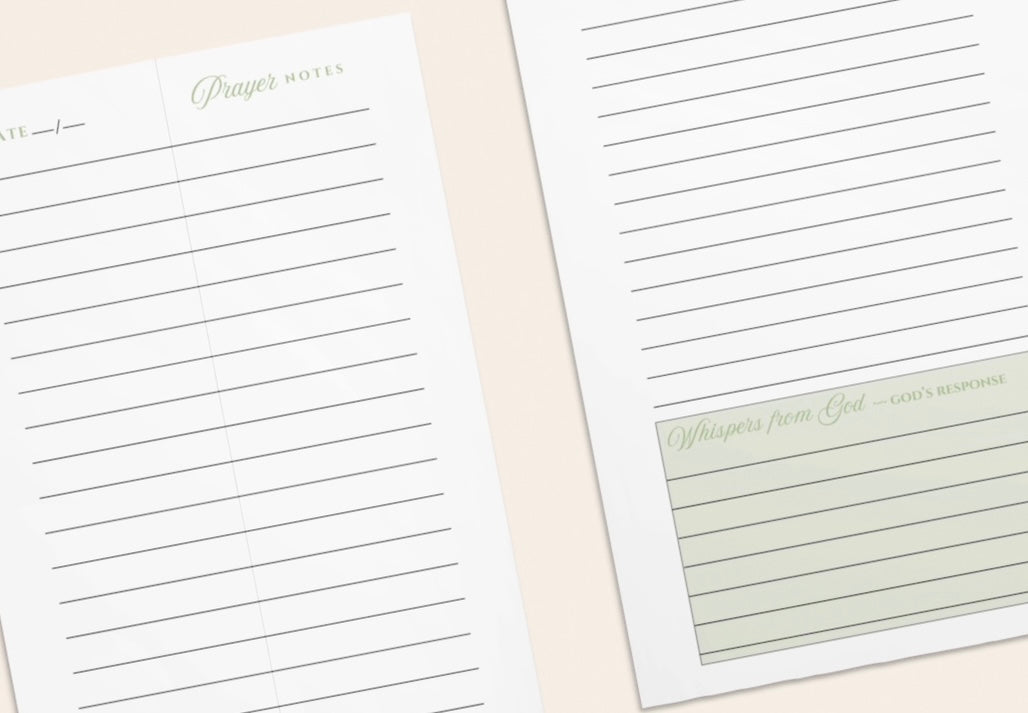 Letters to God Prayer Journal