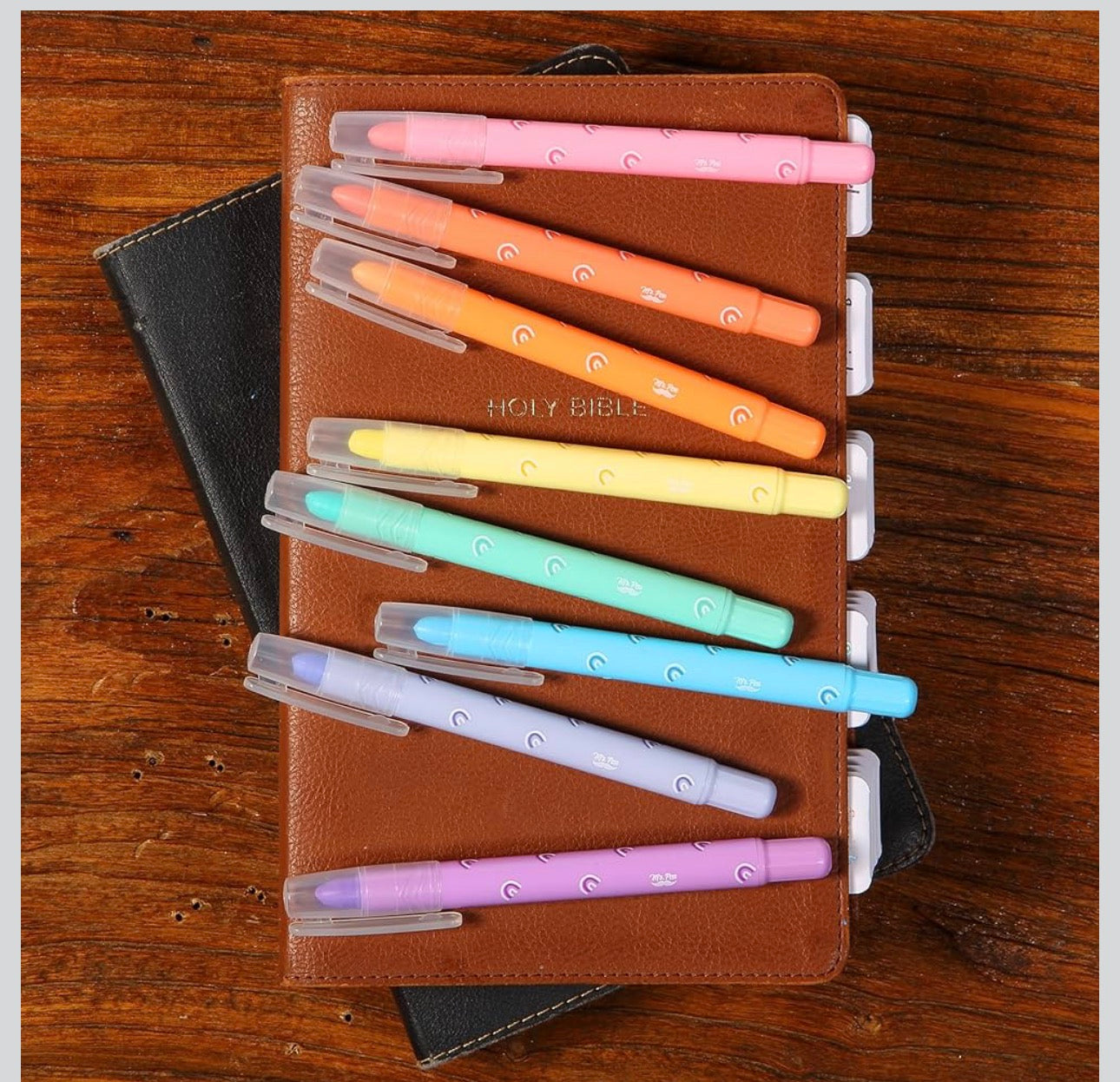 Mr. Pen- Gel Highlighters, 8 Pack Assorted Colors, Cute Bible Highlighters No Bleed