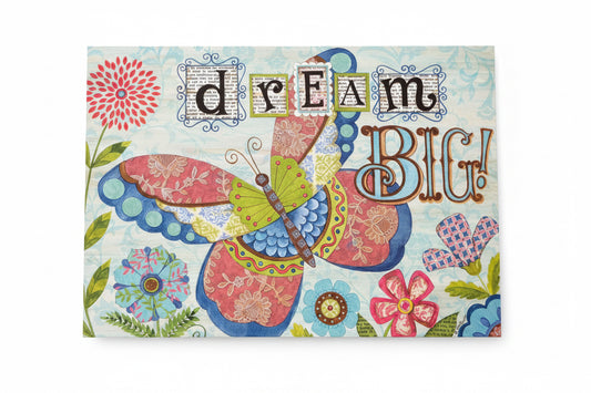 Single Card with envelope: Dream Big : Happy Birthday