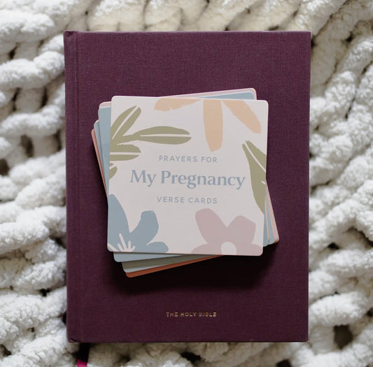 Prayers for my Pregnancy Verse Cards ~ Daily Grace
