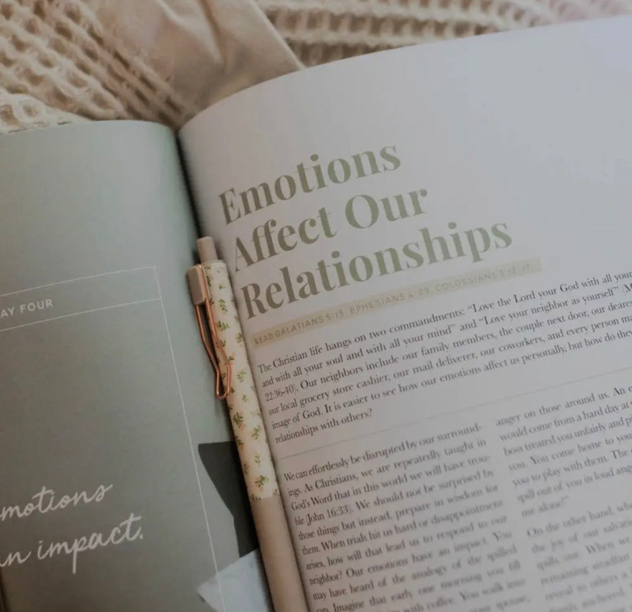 Emotions and the Heart ~ Daily Grace Bible Study Book