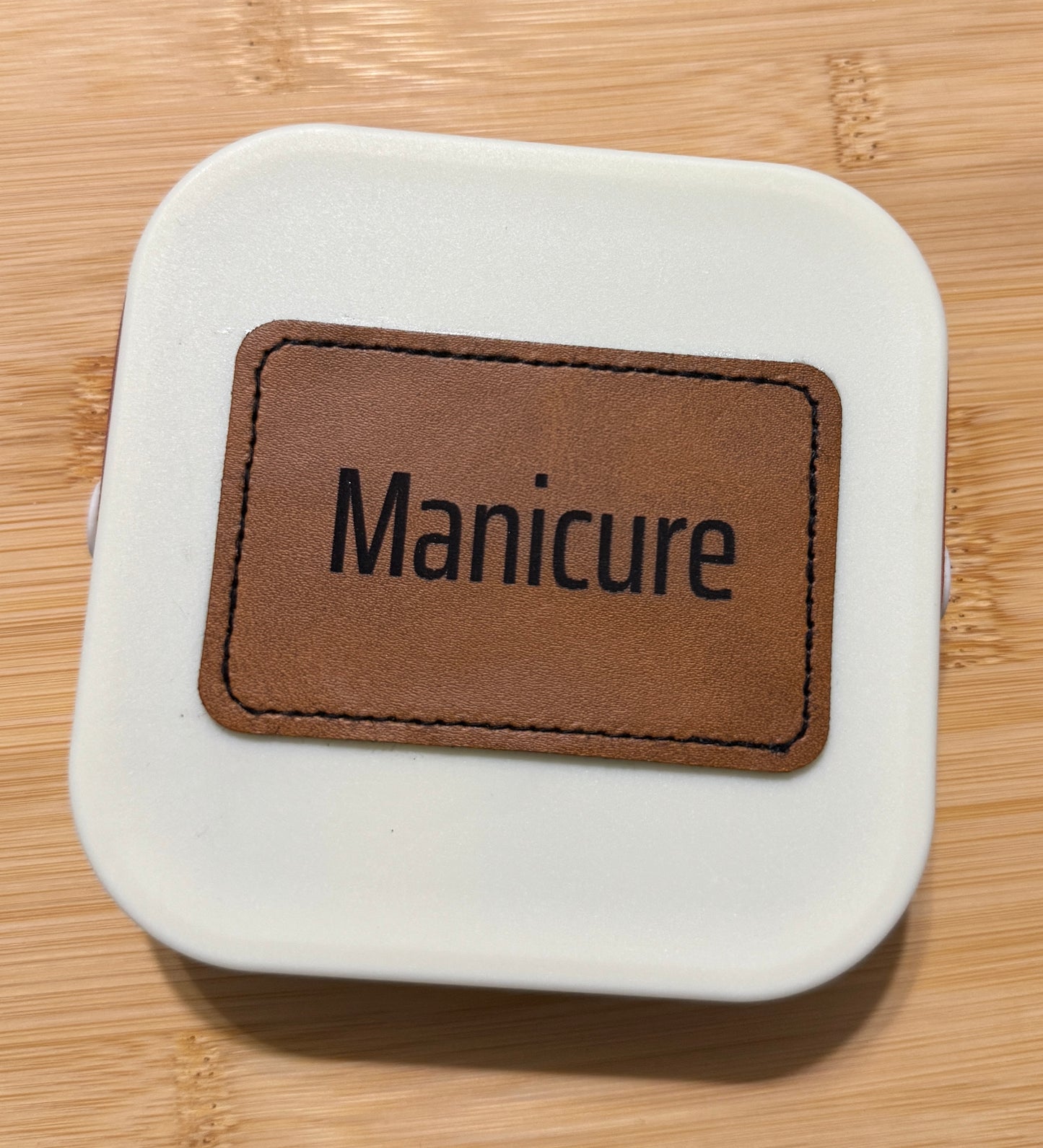 7pcs Nail Trimming Set in a sturdy and chic plastic case with faux leather embellishments