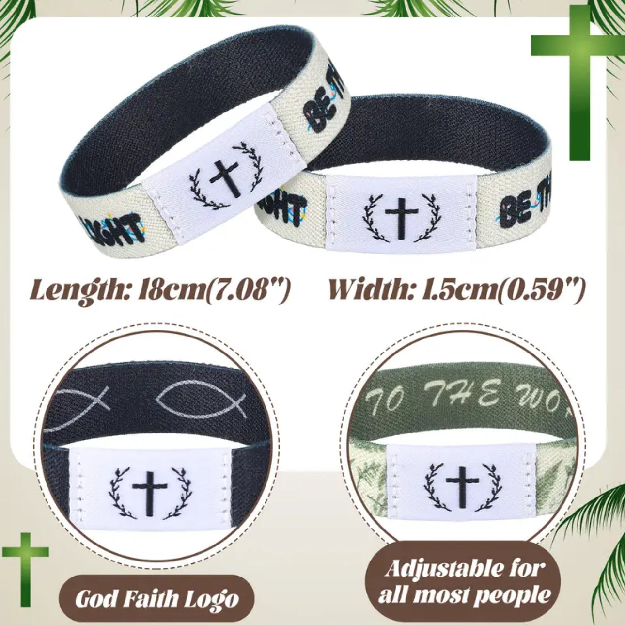 Inspirational Scripture Bracelet