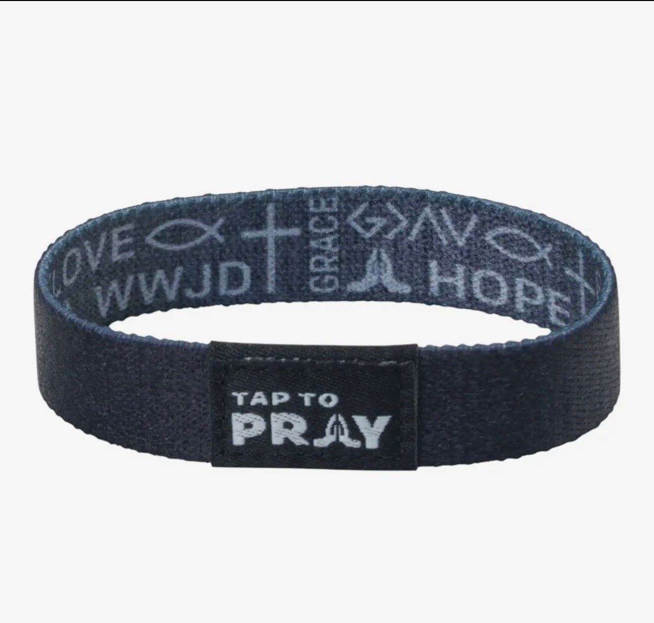 Versible—Tap To Pray Wristband - Helps support the Tim Tebow Foundation which helps prevent, rescue and restore victims of human trafficking!