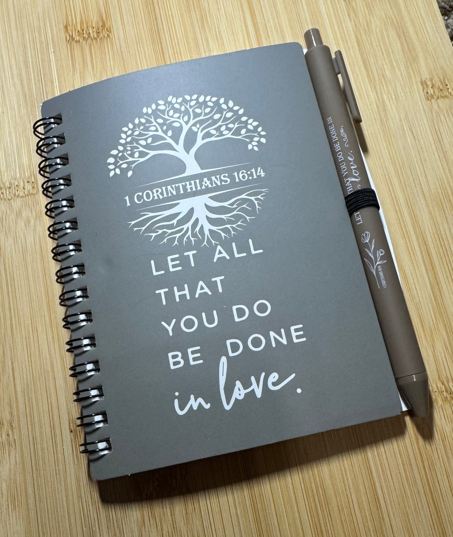 Pocket Bible Study Notebook & Pen Set