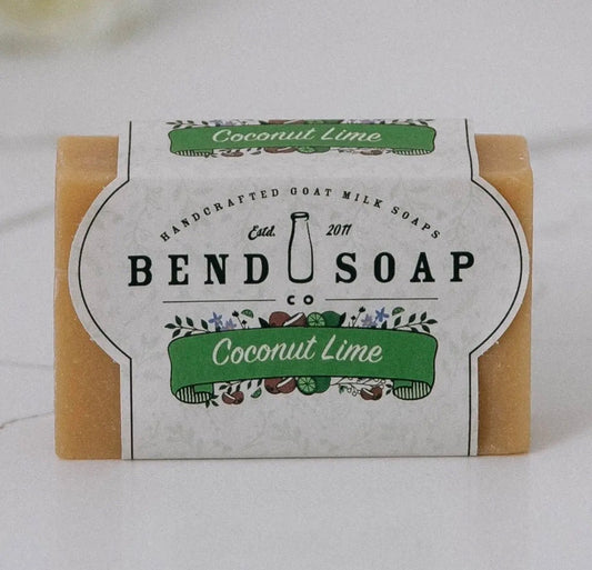 Coconut Lime Goat Milk Bar Soap