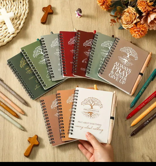 Pocket Bible Study Notebook & Pen Set