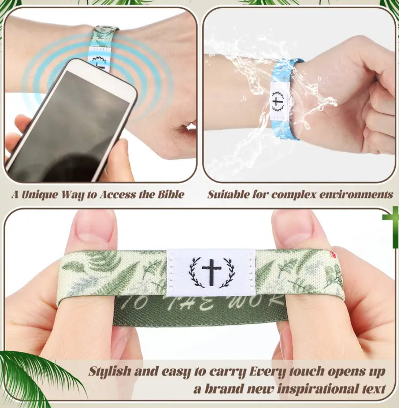 Inspirational Scripture Bracelet