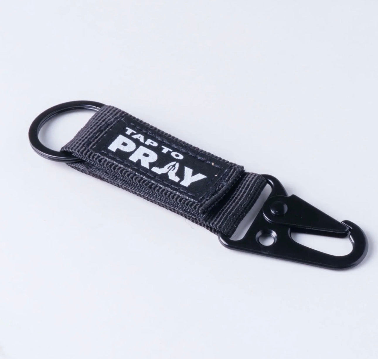 Versible—TAP TO PRAY® TACTICAL CARABINER KEYCHAIN - Helps support the Tim Tebow Foundation which helps prevent, rescue and restore victims of human trafficking!
