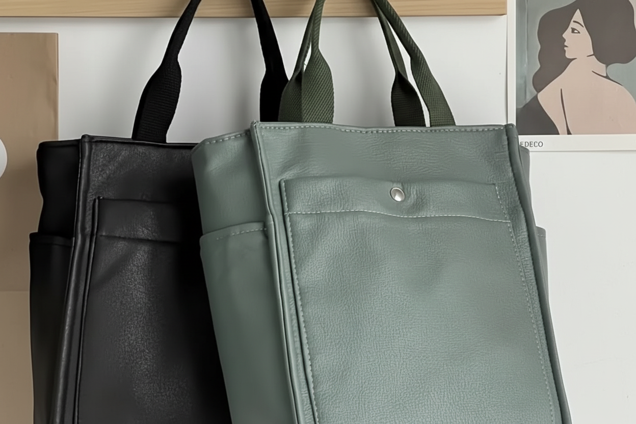 Book Bag|Magnetic Mini Line Handbag with handle and strap