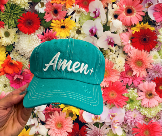 Embroidered ‘Amen’ Hat