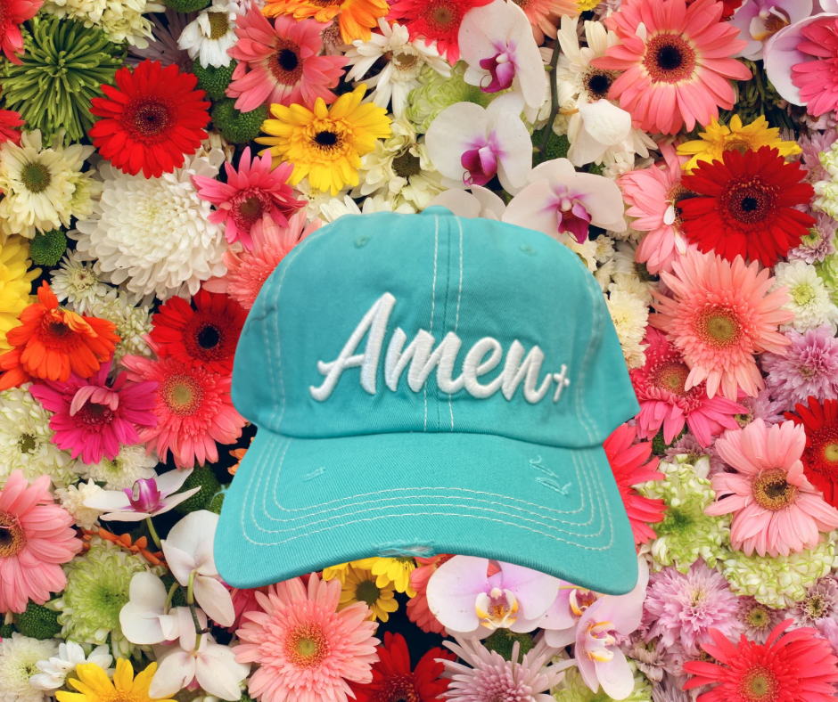 Embroidered ‘Amen’ Hat