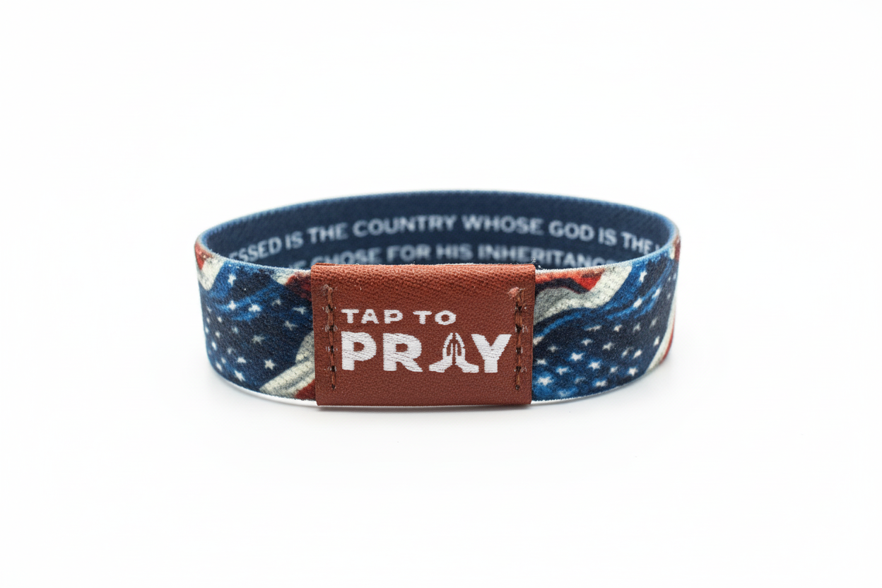 Versible—Tap To Pray Wristband - Helps support the Tim Tebow Foundation which helps prevent, rescue and restore victims of human trafficking!