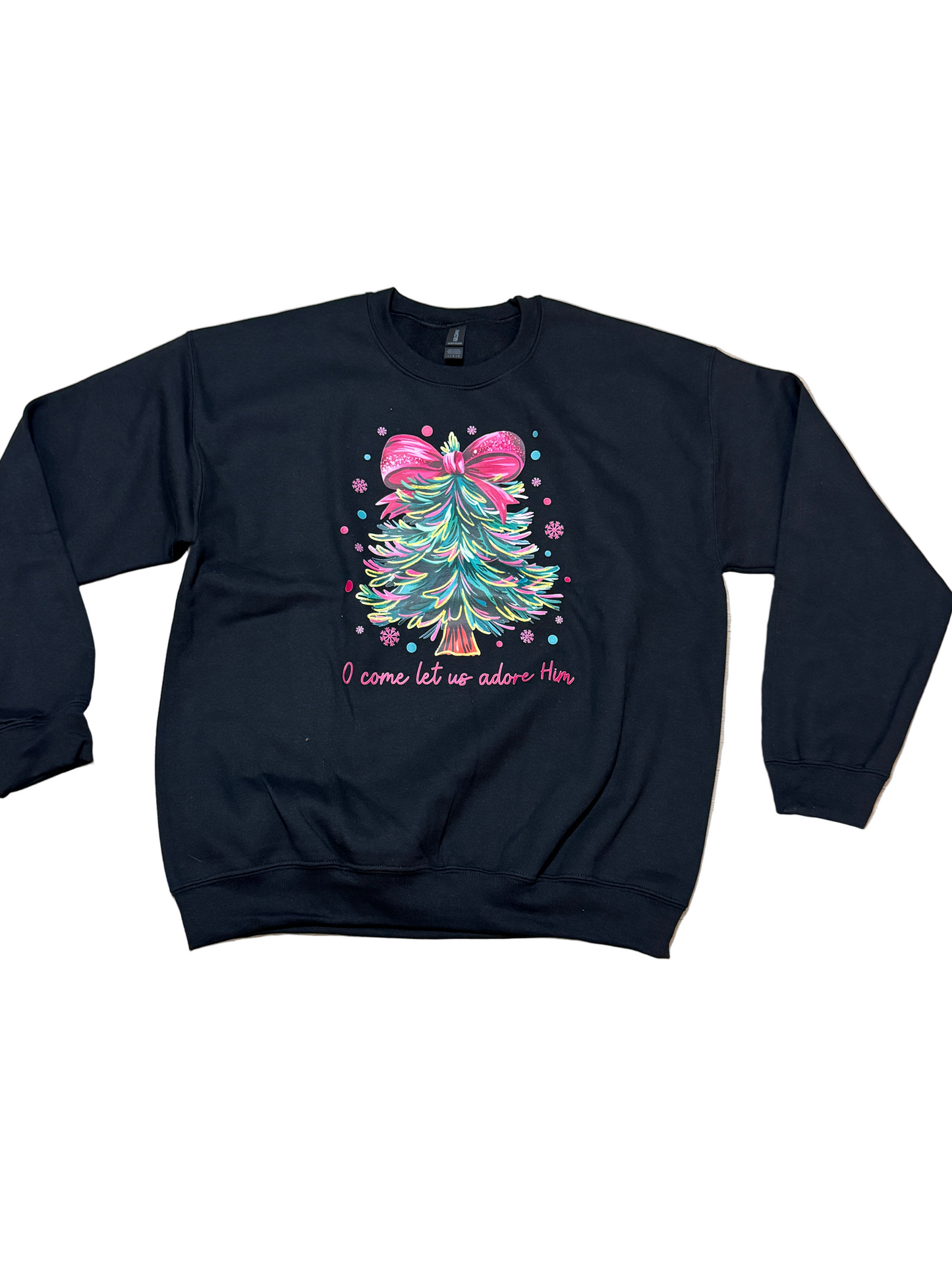 O COME LET US ADORE HIM CHRISTMAS TREE