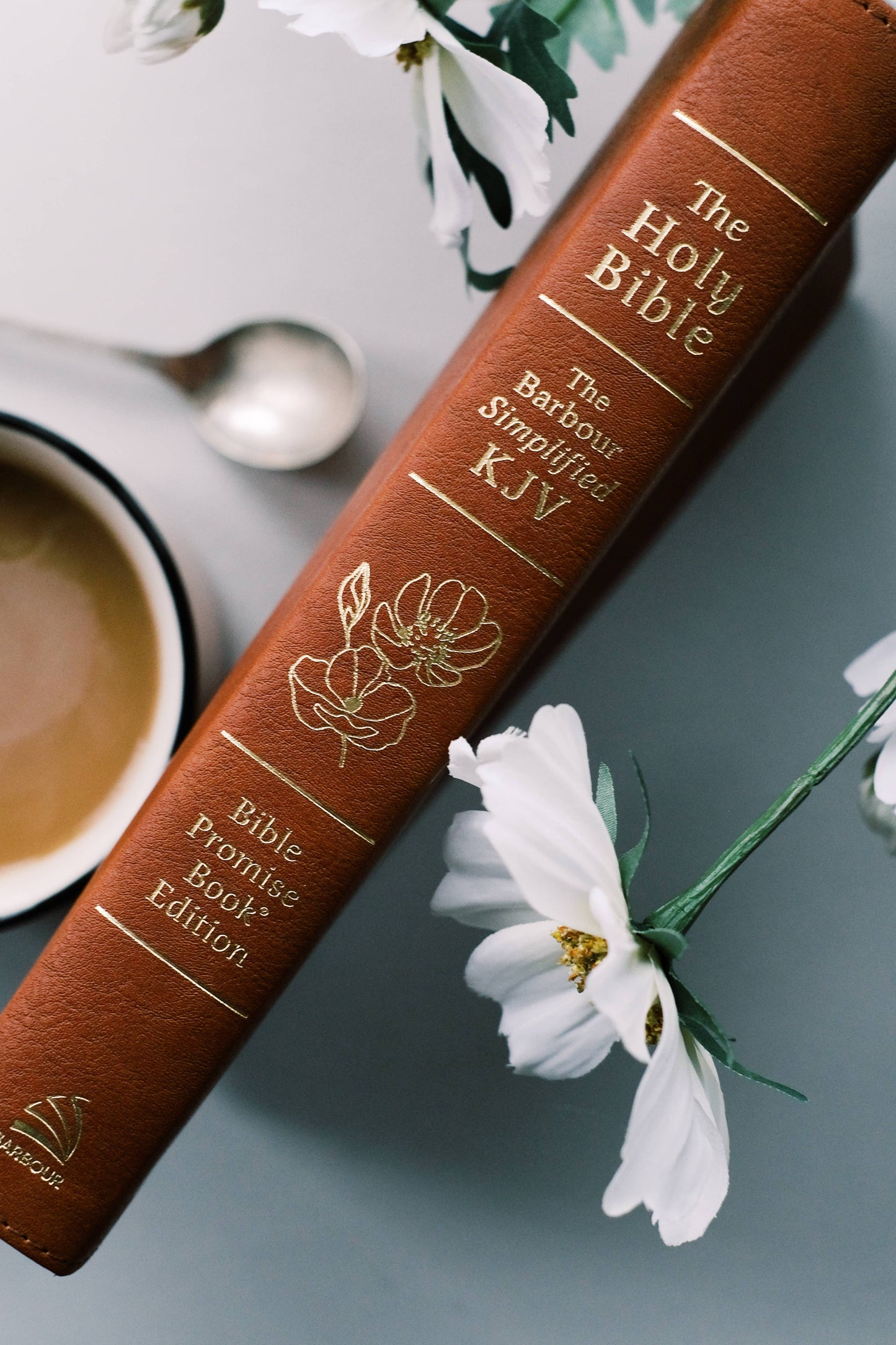 The Holy Bible: SKJV [Chestnut Floral]