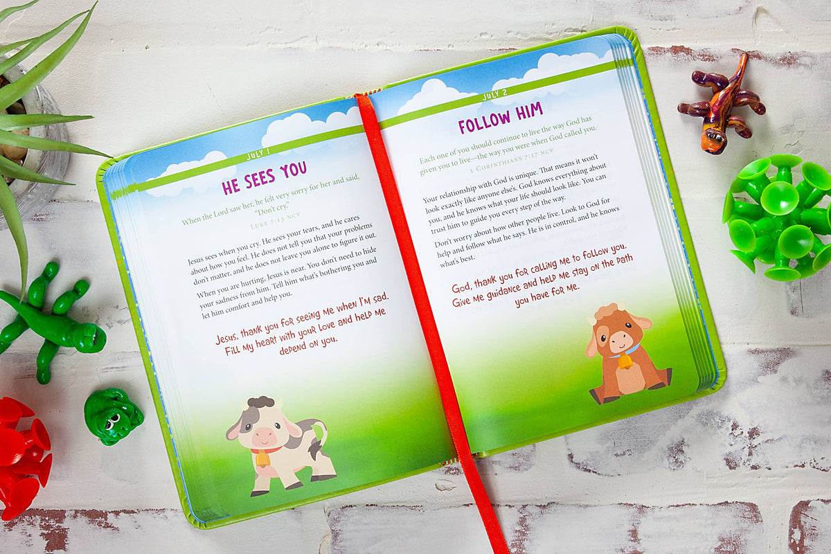 Jesus First for Kids (Daily Devotional, Back to School Gift)