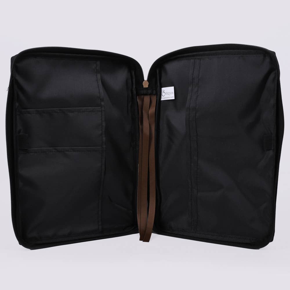 Bible Cover Canvas Cross Patch XL
