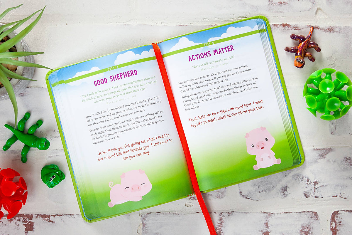Jesus First for Kids (Daily Devotional, Back to School Gift)