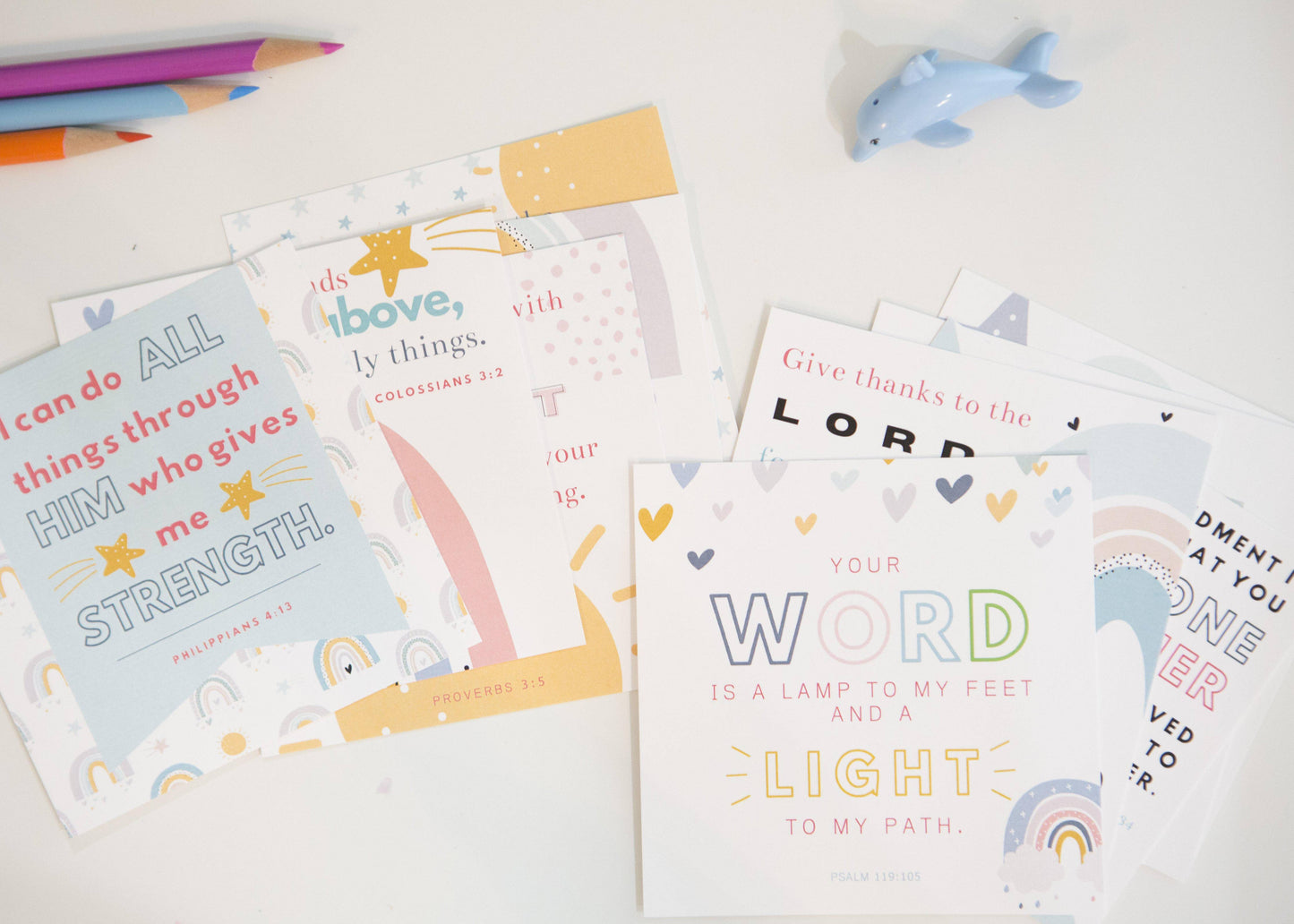 Scripture Memory Cards for Kids