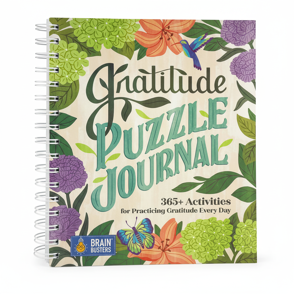 Gratitude Puzzle Journal (Mindfulness Activity Book)